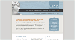 Desktop Screenshot of ithakafinancialplanning.com